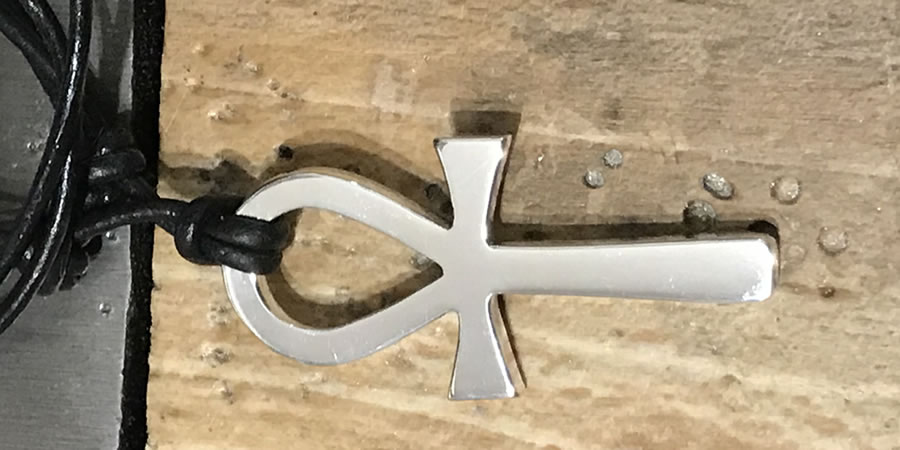 Ankh (Cruz de la vida. Egipto). Plata 925mm.