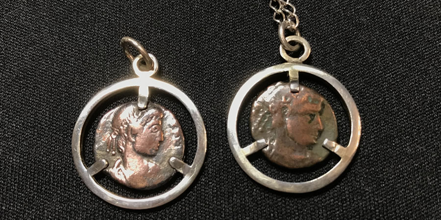 Colgante -Moneda Romana-